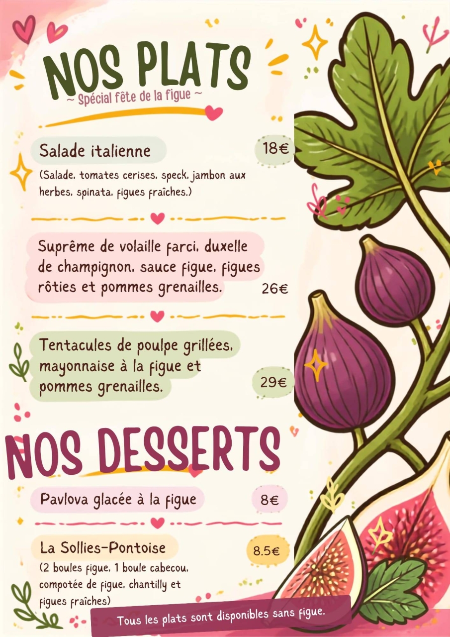 L'Amarandine - Restaurant Sollies Pont - meilleur restaurant SOLLIES-PONT